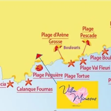 Boulouris, Grand 2 à 4 Personnes à 5min à Pied Des Plages Appartamento *