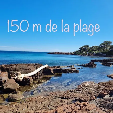 Boulouris, Grand 2 à 4 Personnes à 5min à Pied Des Plages Saint-Raphaël